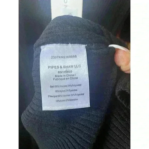 NWT Veronica Beard Montrose Knit Black One shoulder Maxi Dress Size XS - Picture 11 of 13